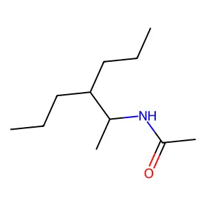 N-(3-丙基-2-己基)乙酰胺 structure