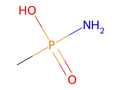 Methylphosphonic amide structure