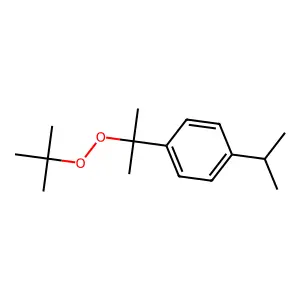 1,1-Dimethyl-1-methyl-1-((4-methylethyl)phenyl)ethyl peroxide structure