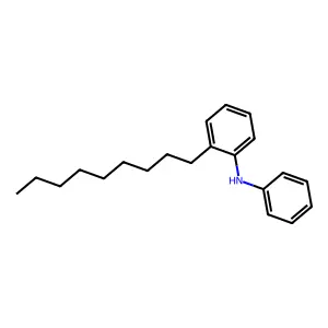2-壬基-N-苯基苯胺 structure