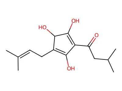 Humulinic acid structure