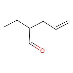 4-Pentenal, 2-ethyl- structure