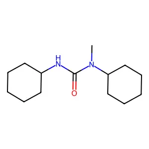 1,3-Dicyclohexyl-1-methylurea structure