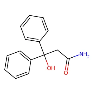 β-羟基-β-苯基苯丙酰胺 structure