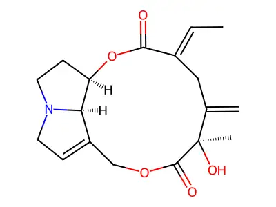 SENECIPHYLLINE structure