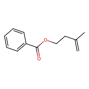 3-Methylbut-3-enyl benzoate structure