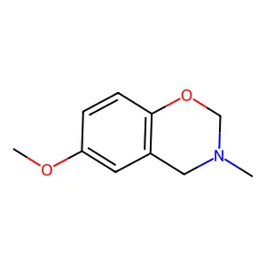6-Methoxy-3-methyl-2,4-dihydro-1,3-benzoxazine structure