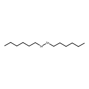 Diselenide, dihexyl structure