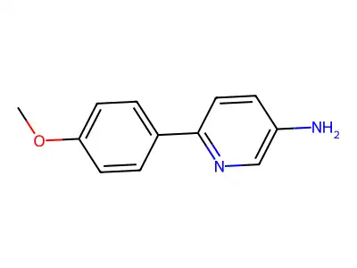6-(4-Methoxyphenyl)pyridin-3-amine structure