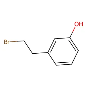 3-(2-Bromoethyl)phenol structure