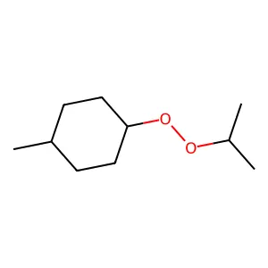 1-Methyl-4-[(propan-2-yl)peroxy]cyclohexane structure