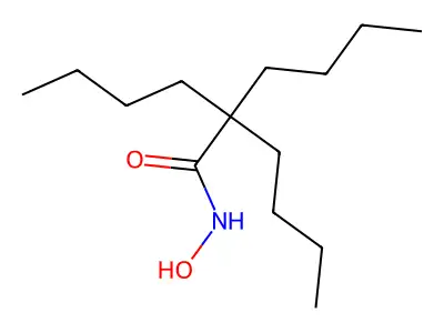 Hexanamide, 2,2-dibutyl-N-hydroxy- structure