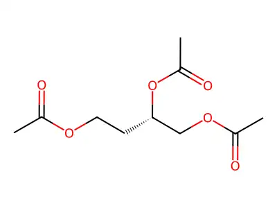 3-(Acetyloxy)-1-[(acetyloxy)methyl]propyl acetate structure
