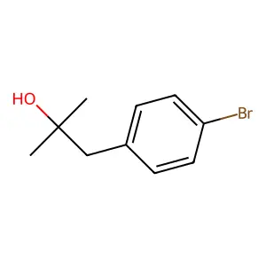 1-(4-Bromophenyl)-2-methylpropan-2-ol structure