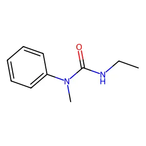 N-Methyl-N-phenyl-N'-ethylurea structure