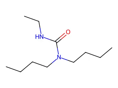 Urea, 1,1-dibutyl-3-ethyl- structure