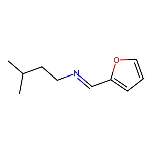N-(Furan-2-ylmethylene)-3-methylbutylamine structure
