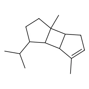 alpha-Bourbonene structure