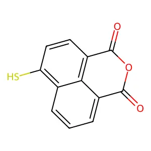 6-Sulfanyl-1H,3H-naphtho[1,8-cd]pyran-1,3-dione structure