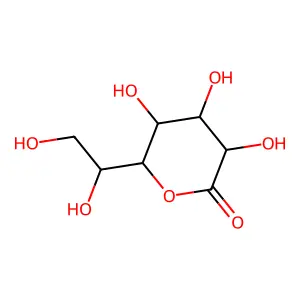 D-Glycero-D-ido-heptonic acid, delta-lactone structure