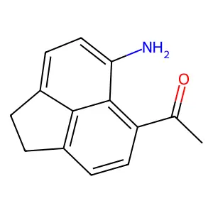 Ethanone, 1-(6-amino-1,2-dihydro-5-acenaphthylenyl)- structure