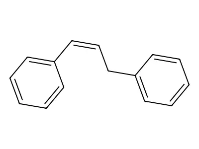 Benzylstyrene structure