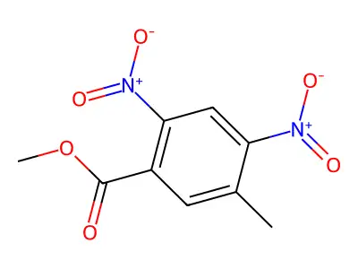 Methyl 5-methyl-2,4-dinitrobenzoate structure