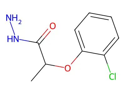 2-(2-Chlorophenoxy)propanohydrazide structure