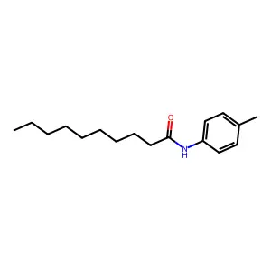 n-(4-Methylphenyl)decanamide structure