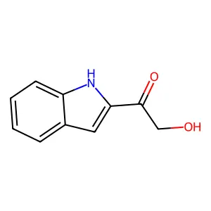 Ketone, hydroxymethyl 2-indolyl- structure
