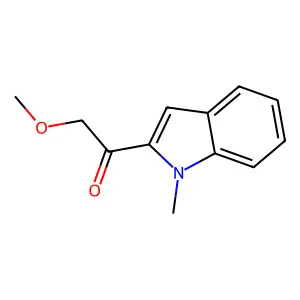 甲氧甲基1-甲基-2-吲哚基酮 structure