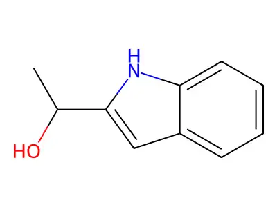 1-(1H-indol-2-yl)ethan-1-ol structure