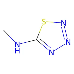 N-Methyl-1,2,3,4-thiatriazol-5-amine structure