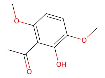 3,6-Dimethoxy-2-hydroxyacetophenone structure