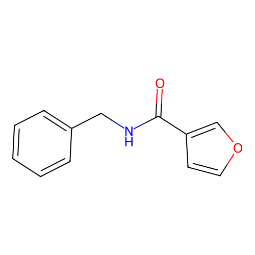 N-benzylfuran-3-carboxamide structure