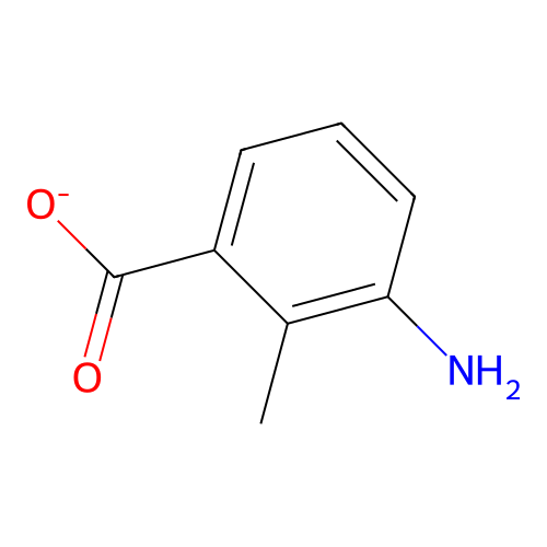 3-Amino-2-methylbenzoate structure