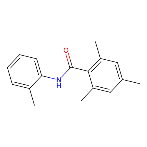 2,4,6-Trimethyl-N-(2-methylphenyl)benzamide structure