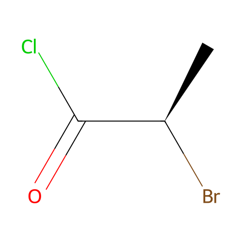 (2R)-2-bromopropionyl chloride structure