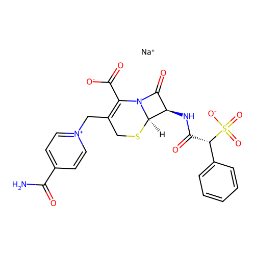 Cefsulodin Sodium structure