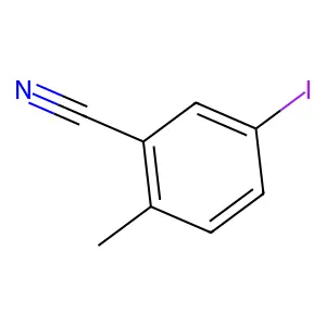 5-Iodo-2-methylbenzonitrile structure