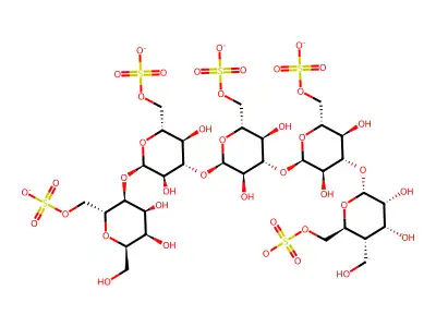 Sulfoevernan structure