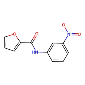 N-(3-nitrophenyl)furan-2-carboxamide structure