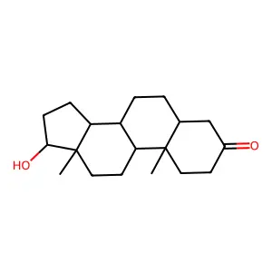 17-羟基雄烷-3-酮 structure
