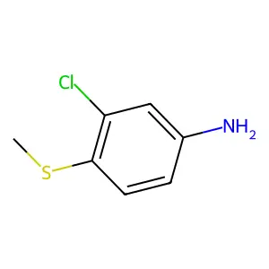 3-Chloro-4-(methylthio)aniline structure