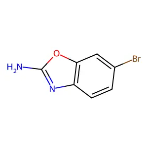 Benzoxazole, 2-amino-6-bromo- structure