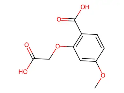 2-(Carboxymethoxy)-4-methoxybenzoic acid structure