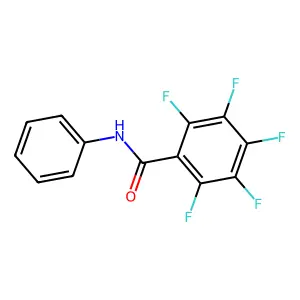 2,3,4,5,6-Pentafluoro-N-phenylbenzamide structure