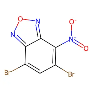 Benzofurazan, 5,7-dibromo-4-nitro- structure