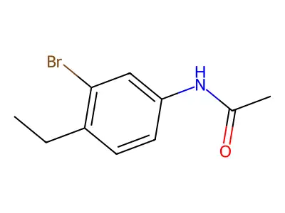 3'-Bromo-4'-ethylacetanilide structure