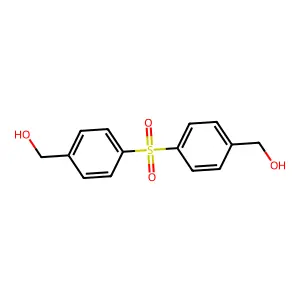 Benzenemethanol, 4,4'-sulfonylbis- structure
